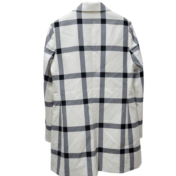 Karl Lagerfeld Women's Windowpane Plaid Blazer Size 8 Excellent Condition - Picture 5 of 12